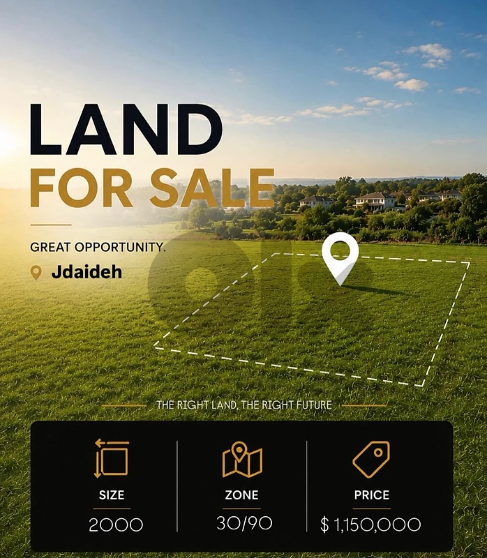 Land For Sale in Jdaide