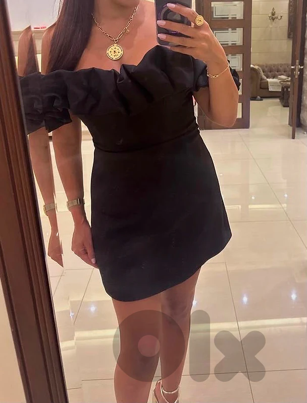 black dress