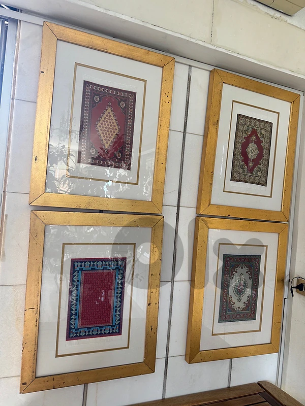framed tapestry