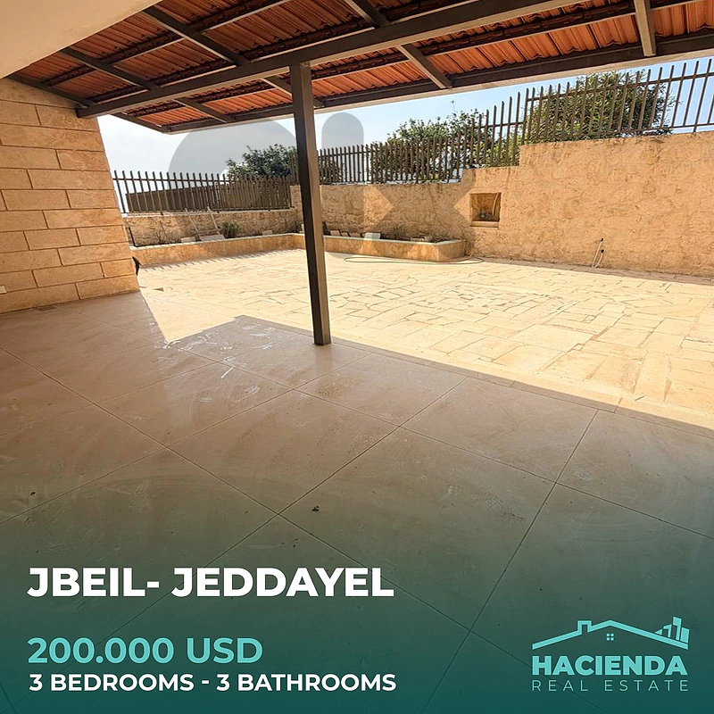 Apartment With Terrace For Sale In Jbeil Jeddayel
