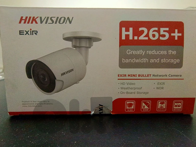 hikvision exir security camera