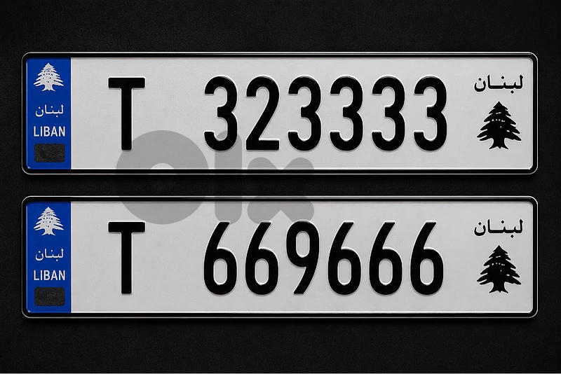 Special car plates