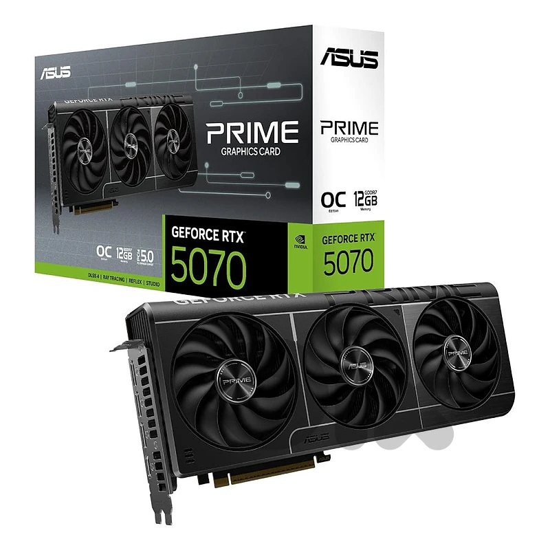 ASUS Prime GeForce RTX 5070 White OC Edition 12GB GDDR7