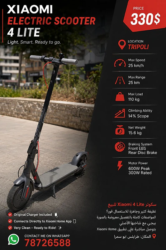electric scooter
