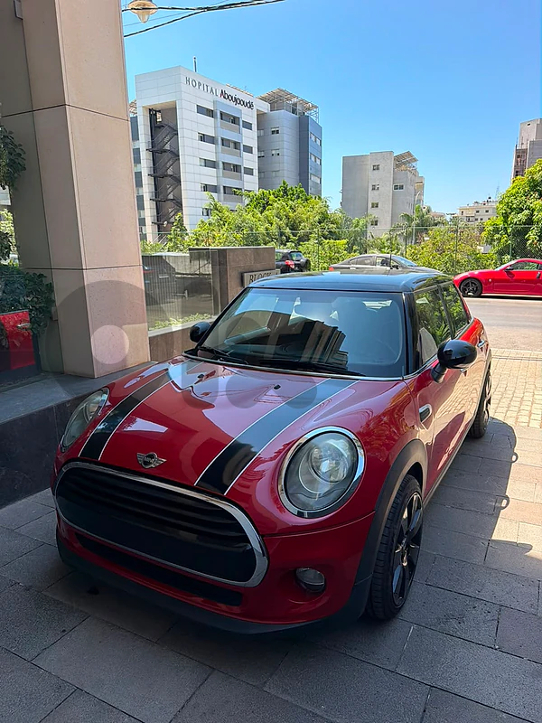 Mini Cooper 2018 Full Options Red On Black