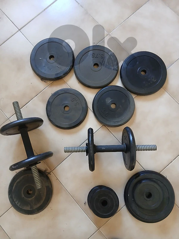Dumbbells أثقال يدوية