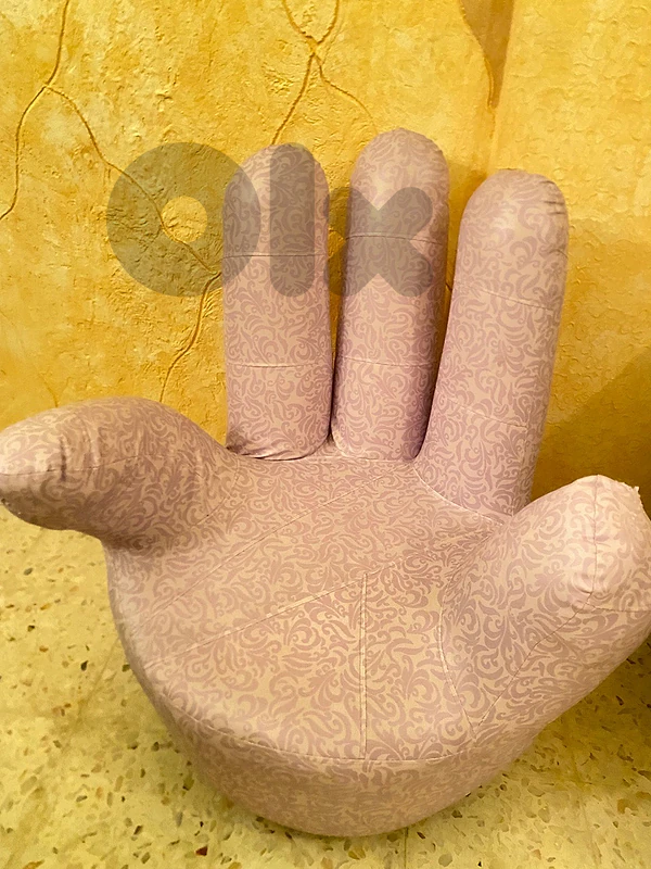 Unique Hand-Shaped Chair