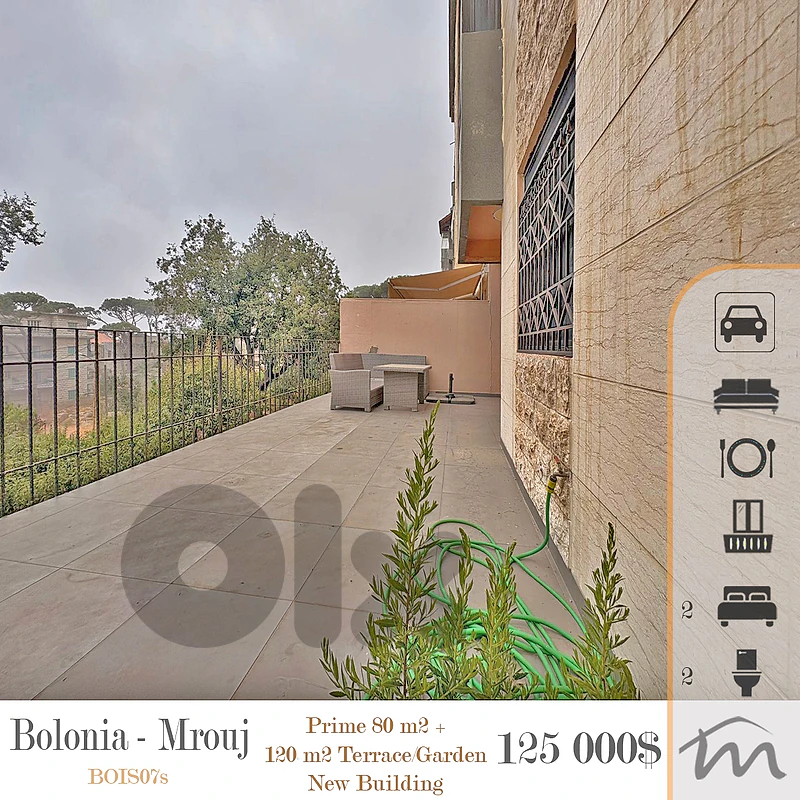Bolonia | 80m² Flat + 120m² Garden-Terrace | Prime Airbnb Investment