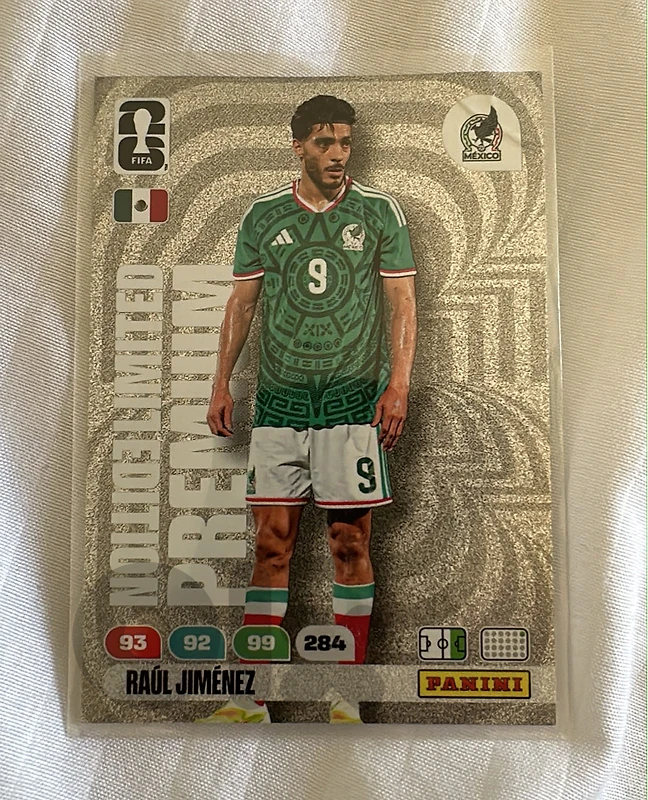 Raúl Jiménez Premium Silver Card | Panini FIFA 2026