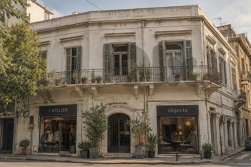 building for sale Mar Mikahael  بناء للبيع مار مخايل ارض للبيع