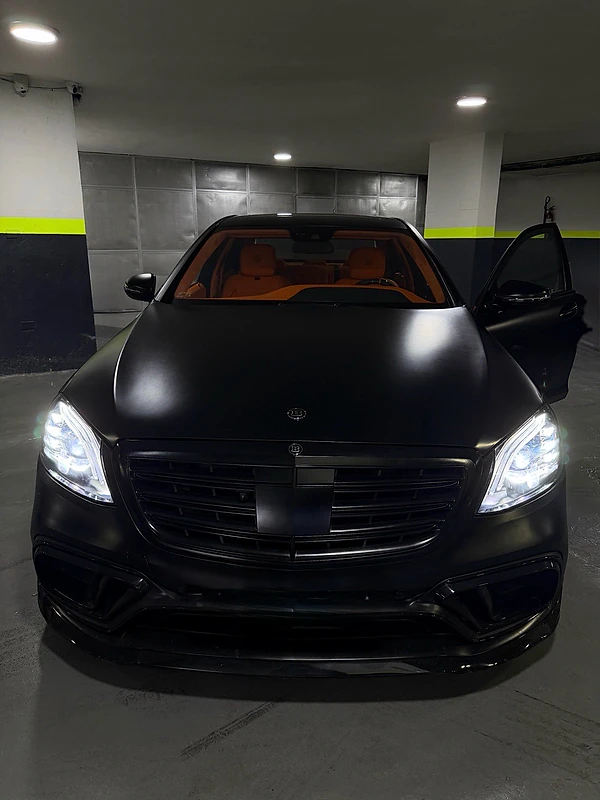 Mercedes-Benz S550 2013 Facelift 2024 Look Brabus 4.6L V8 Twin Turbo