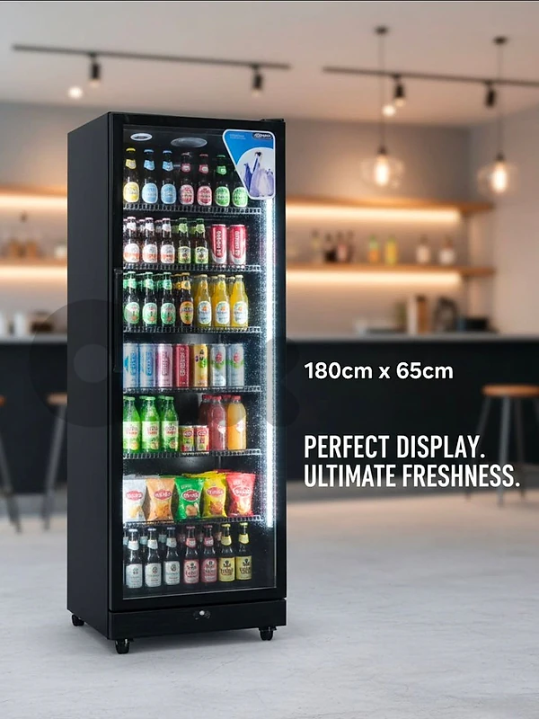 showcase fridge 180x65cm AGA براد واجهة