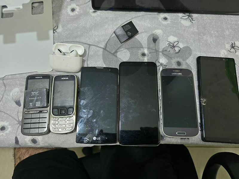 Collection of phones