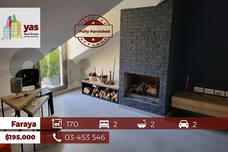 Faraya 170m2 | Rooftop & Terrace | Fully Furnished Chalet |  Open View