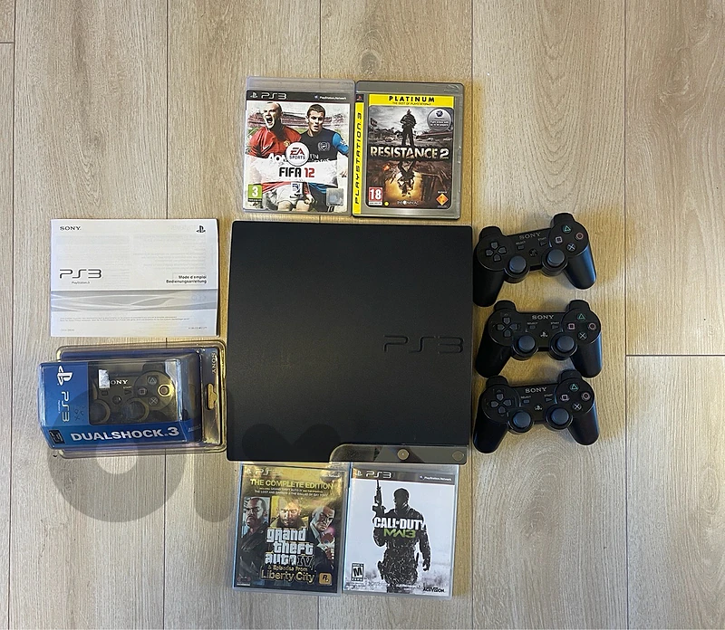ps3 slim 360GB