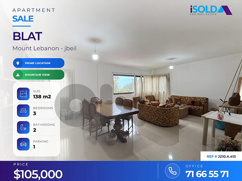 Catchy Apartment For Sale In Blat