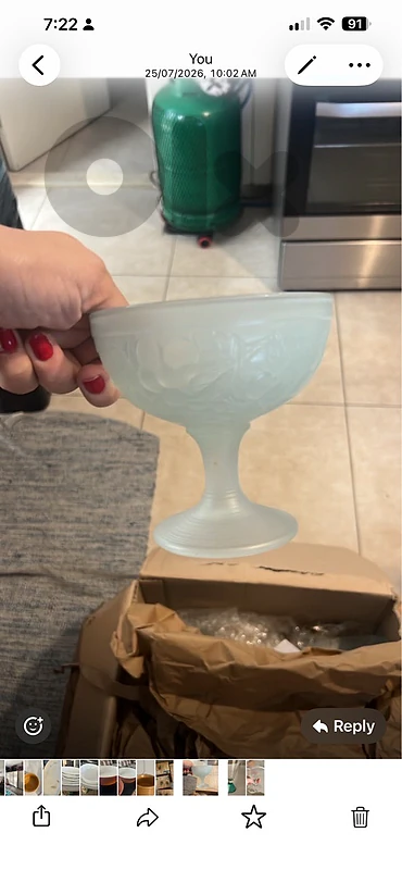 cups for fruits or ice cream