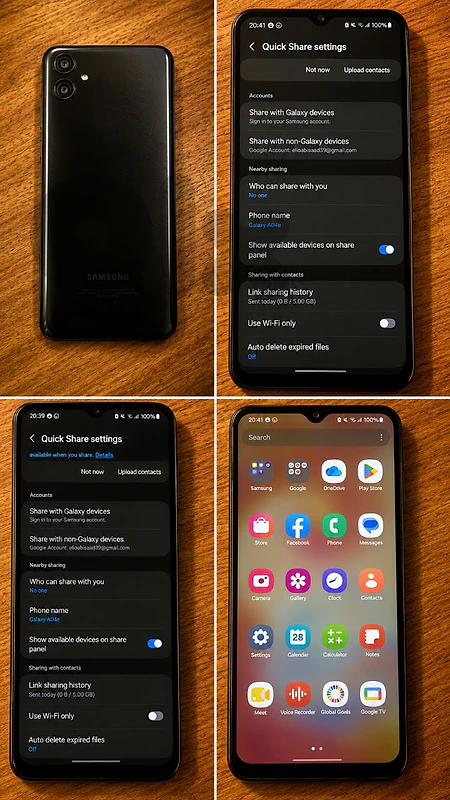 A04e samsung