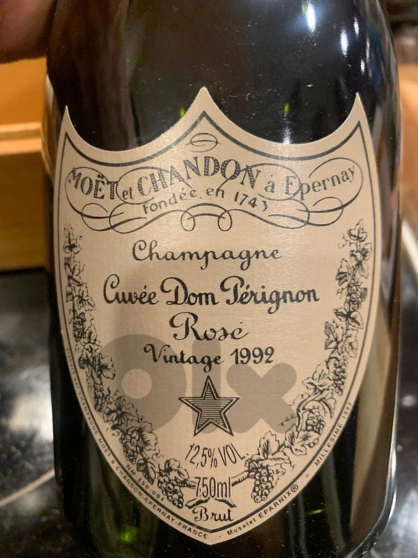 1992 Dom Perignon Rose Champagne 50% DISCOUNT
