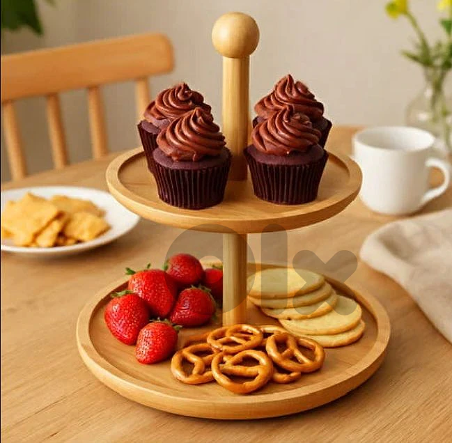 bamboo wood stand