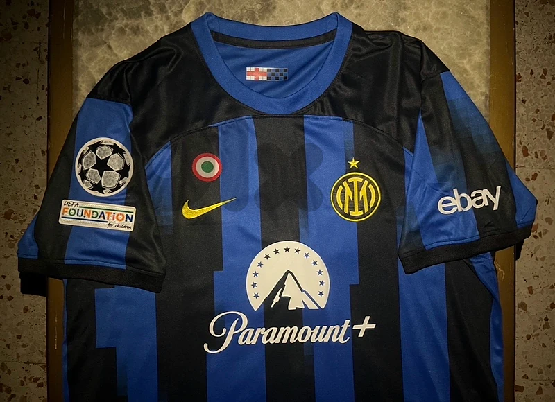 inter milan barella 23 home nike kit