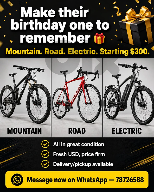 If you need an urgent birthday present, this ad is for you