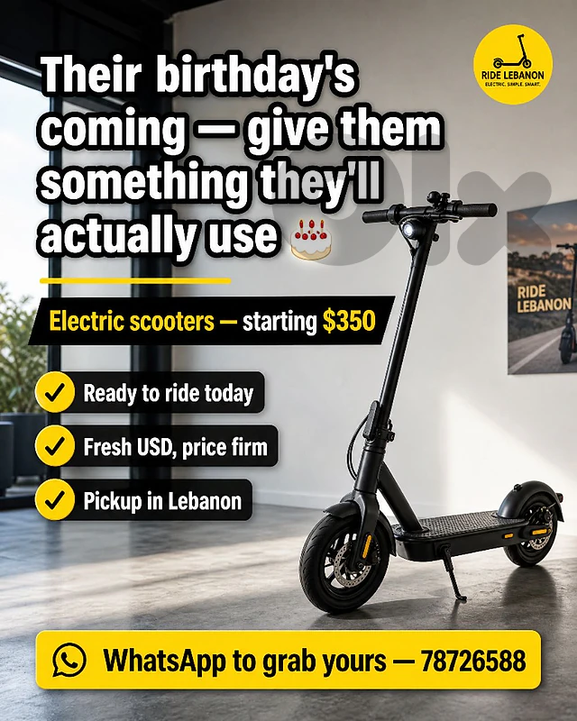 click here if you need a electric scooter as a birthday gift