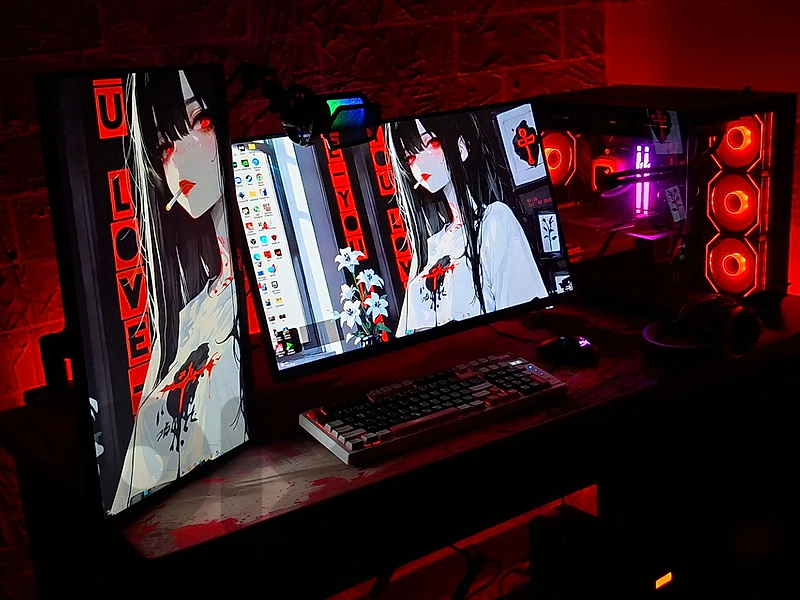 full gaming setup