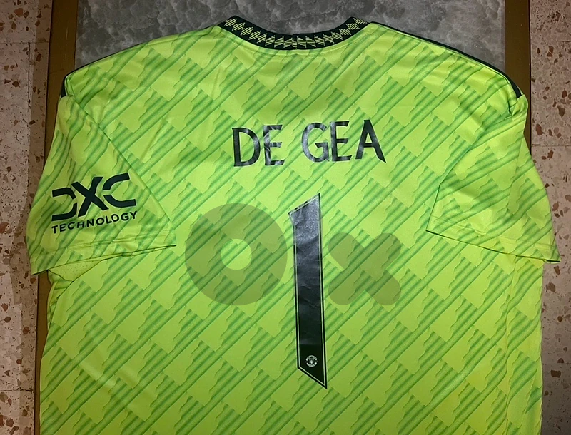 manchester united de gea original adidas kit