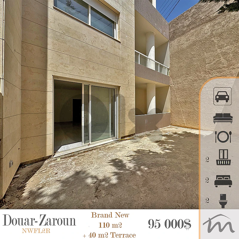 Douar - Zaroun | Brand New 110m² + 40m² Terrace | 2 Balconies | Catch Douar - Zaroun | Brand New 110m² + 40m² Terrace | 2 Balconies | Catch