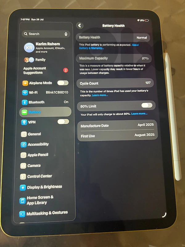 ipad a16