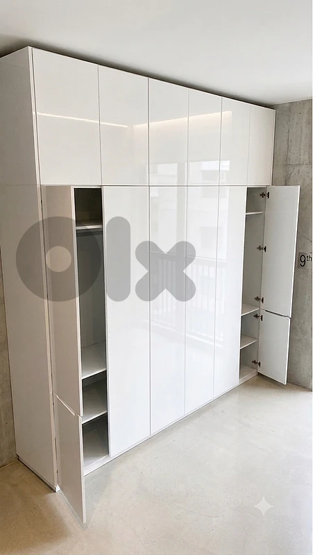 white closet