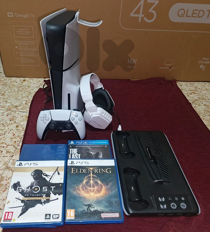 ps5 , play station 5 slim 1 terabytes