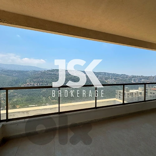L22132 Duplex With Open Mountain View For Sale in Daychounieh