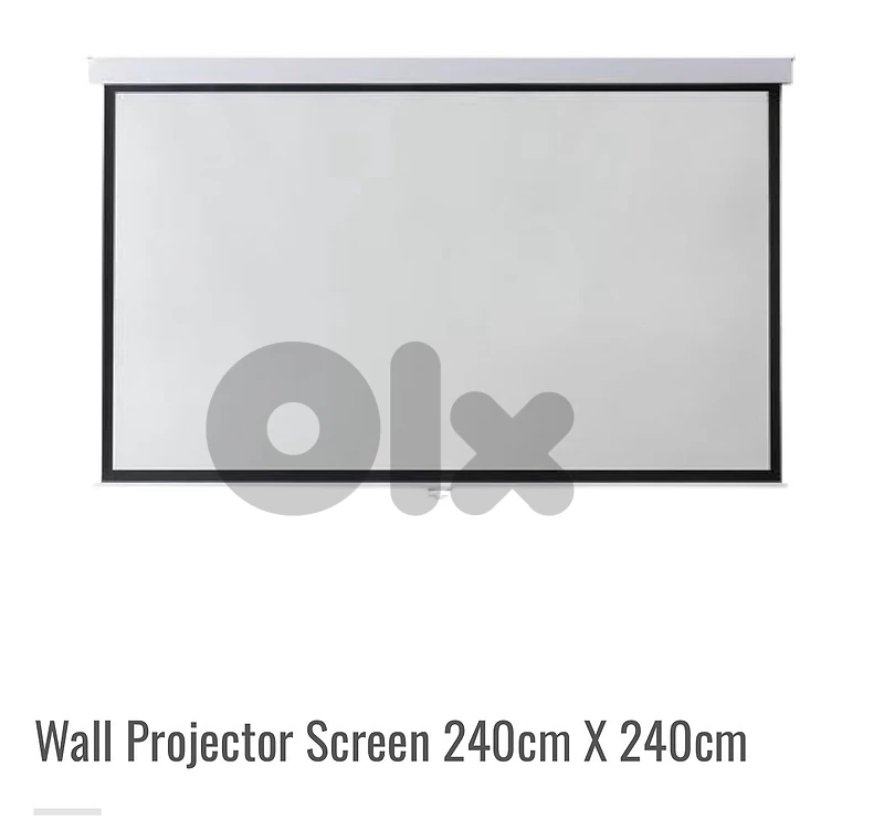 screen projector wall