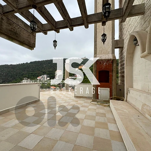 L22137 Duplex With Terrace And Mountain View For Sale In Broumana
