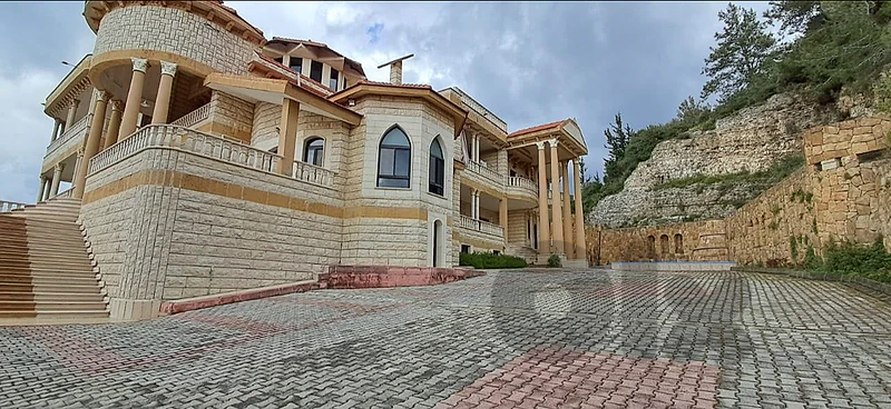 Luxury Hilltop Palace with Panoramic Sea & Byblos View - Jbeil