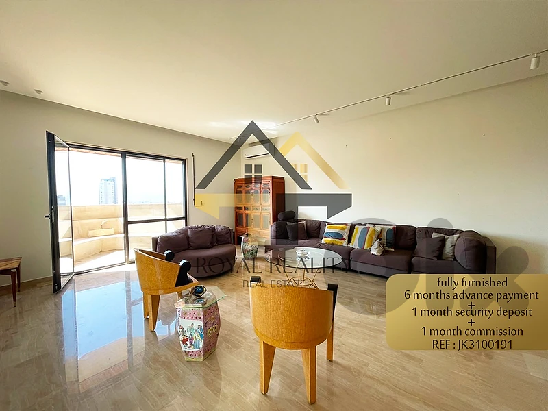 apartment for rent in Achrafieh -JK شقة للايجار في الاشرفية