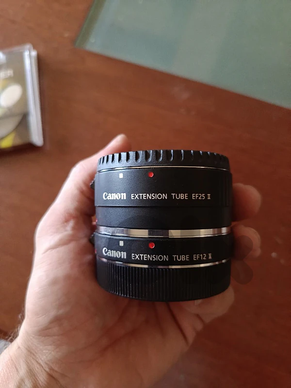 Canon Extension tube EF25 II an EF12 II