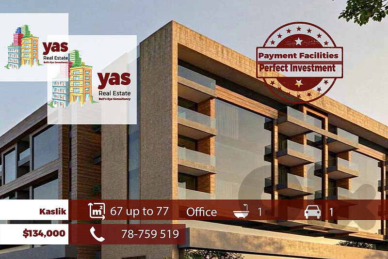 Kaslik 67m2 | 77m2 | Payment Facilities | Under Construction | EH