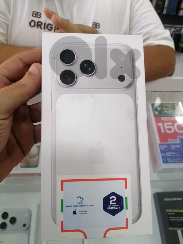 I phone 17 pro max 256 new