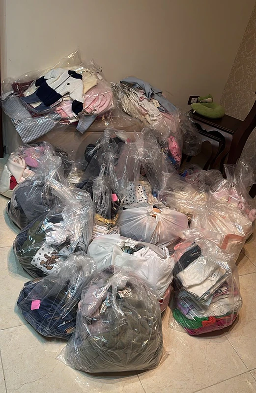 ثياب ولادي (صبي ، بنت) ستوك باب اول تركي _ صيني ٣٥٠ قطعة
