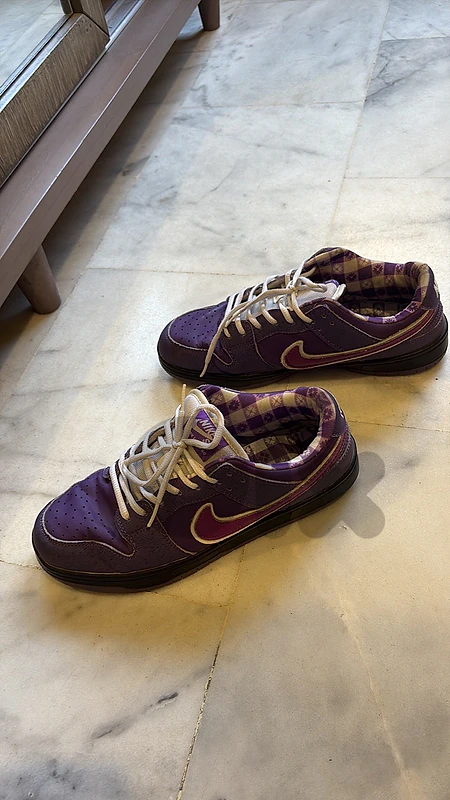 Size 43- Limited Edition Nike SB Dunk Low x Concepts Purple Lobster