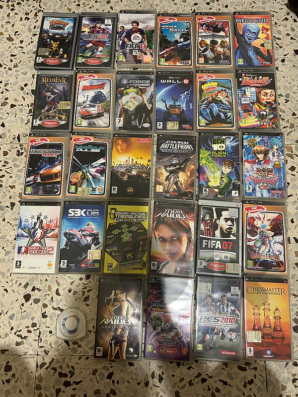Psp used games