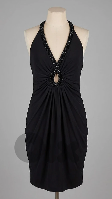black dress