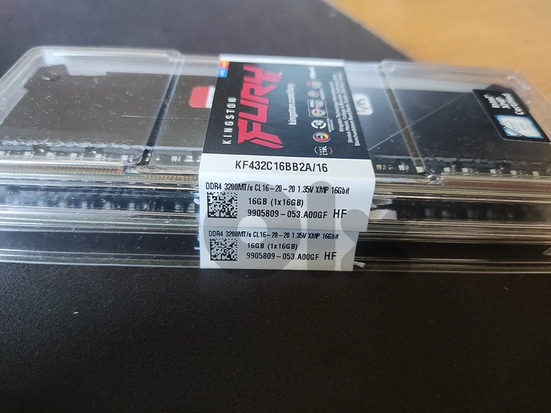 Kingston FURY KF432C16BB2A/16 (RGB) - DDR4 3200MT/s CL16-20-20 XMP (2x