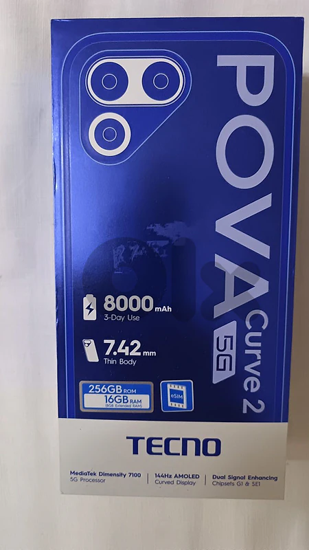 techn pova carev 2  ram 8+8 256 oipn box