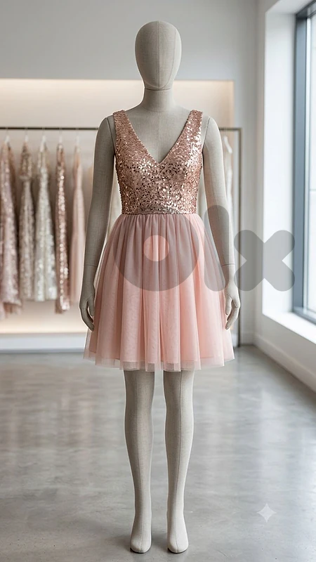 pink dress