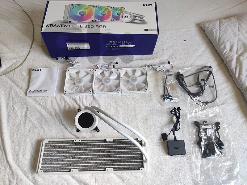 KRAKEN ELITE 360mm RGB CPU AIO COOLER - (USED)