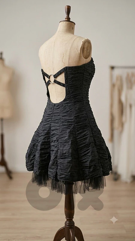 black dress